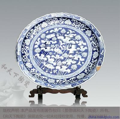 陶瓷紀(jì)念盤 景德鎮(zhèn)紀(jì)念瓷盤定做廠家